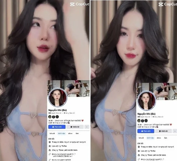 Poster of Phim sex TikToker Nguyễn Nhi mông to bướm mọng nước